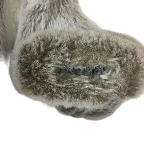 Beautiful Faux Gray Fox Coat SOFT & Gorgeo… - Picture 7 of 8